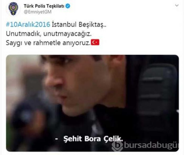 EGM, şehit olanları andı