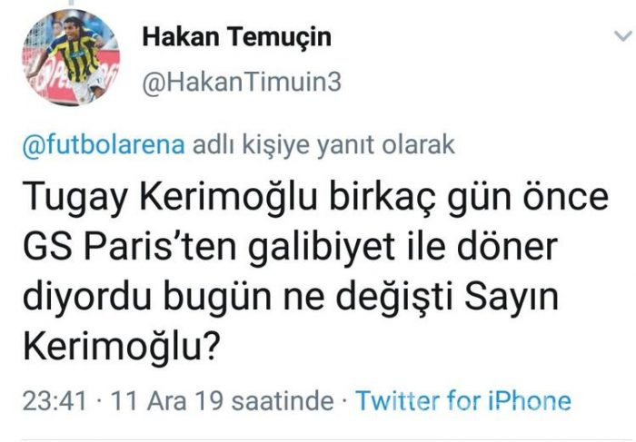 Tugay Kerimoğlu'nun sözleri sosyal medyayı salladı!