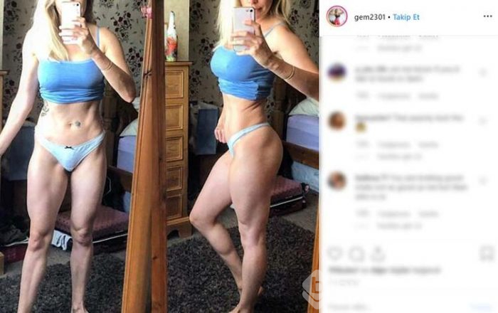 Bikini modelinden kahreden haber!