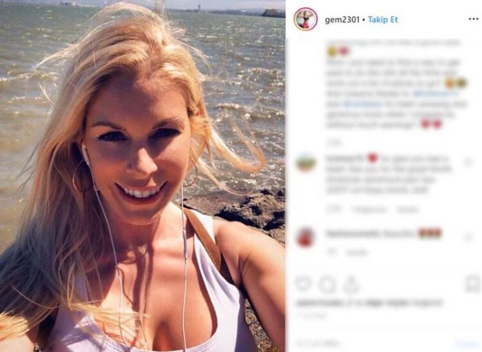 Bikini modelinden kahreden haber!