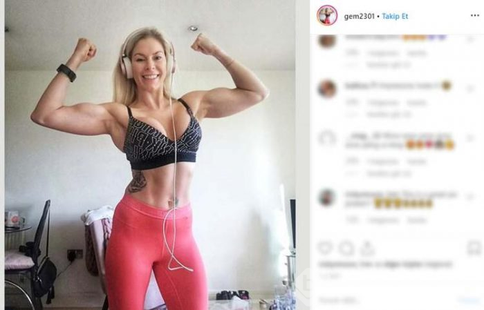 Bikini modelinden kahreden haber!