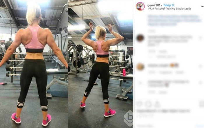 Bikini modelinden kahreden haber!