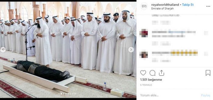 Şeyh'in oğlu bakın nasıl defnedildi! Ölüm sebebi...