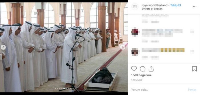 Şeyh'in oğlu bakın nasıl defnedildi! Ölüm sebebi...