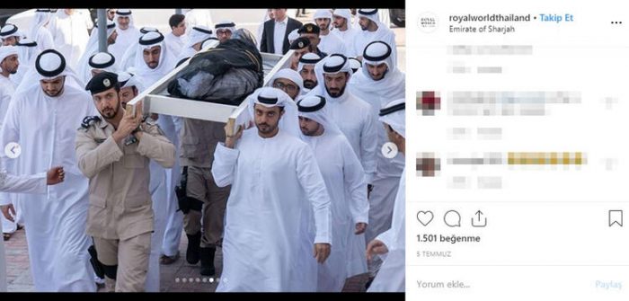 Şeyh'in oğlu bakın nasıl defnedildi! Ölüm sebebi...