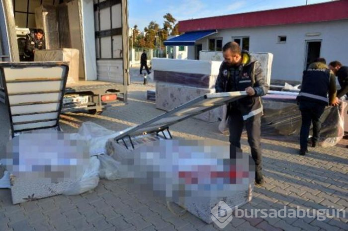Yataklardan kaçak sigara çıktı!