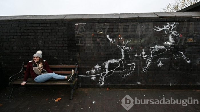 Banksy'nin son eseri saldırıya uğradı