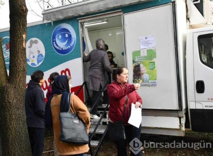 Çorlu Deresi'nin aktığı mahallede sağlık taraması