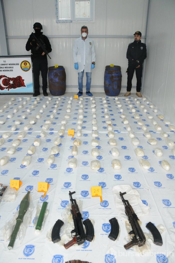 300 kilo patlayıcı ele geçirildi