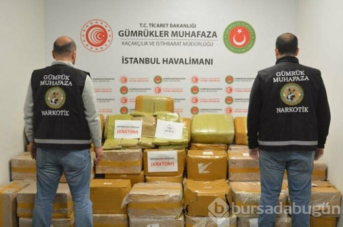 İstanbul Havalimanı'nda rekor miktarda uyuşturucu ele geçirildi