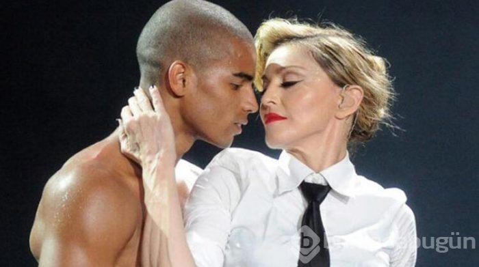 Madonna balkonda fena yakalandı