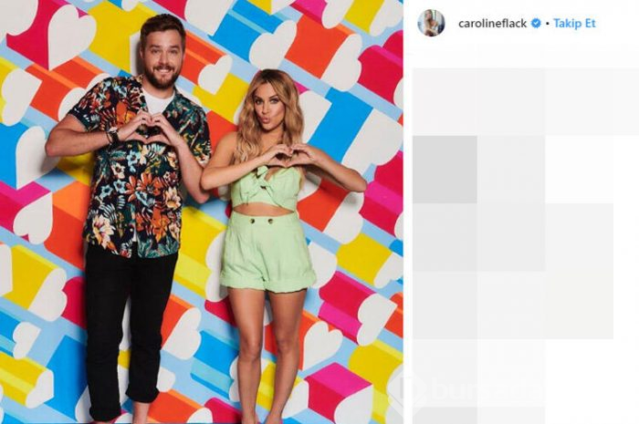 Caroline Flack, sevgilisi Lewis Burton'a saldırdı!