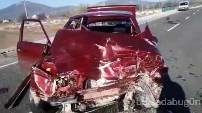 Isparta'da feci kaza!