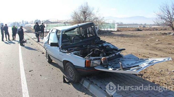 Isparta'da feci kaza!