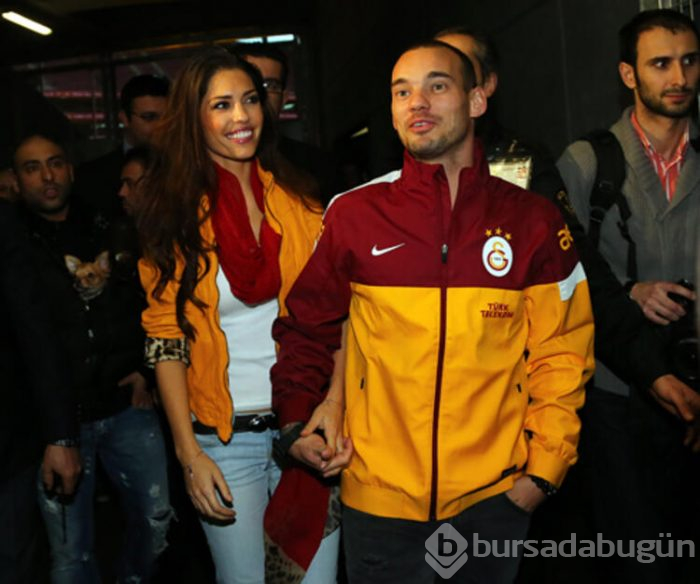 Sneijder ile Yolanthe Cabau arasında sürpriz gelişme
