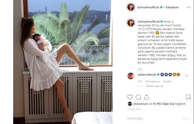 Tülin Şahin'in paylaşımındaki tesadüf ağlattı