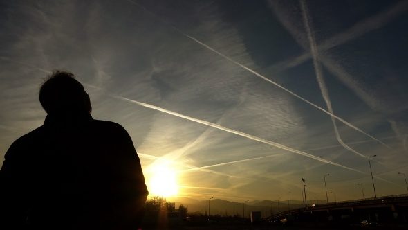 Trabzon da gökyüzü şöleni