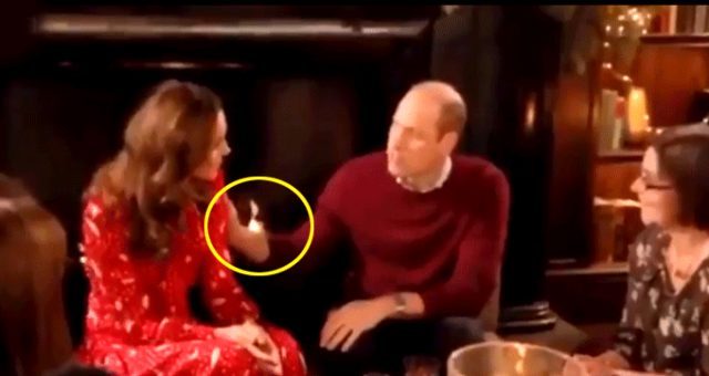 Kate Middleton'ın, eşi Prens William'a yaptığı hareket olay oldu