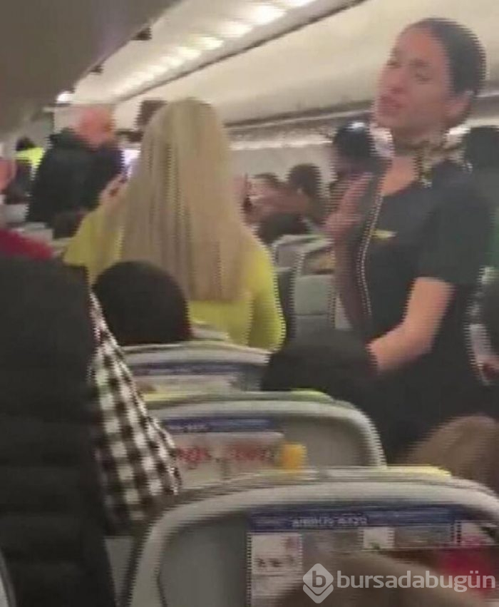 Uçakta olay çıkaran kadın, adliyede kendini yere attı!