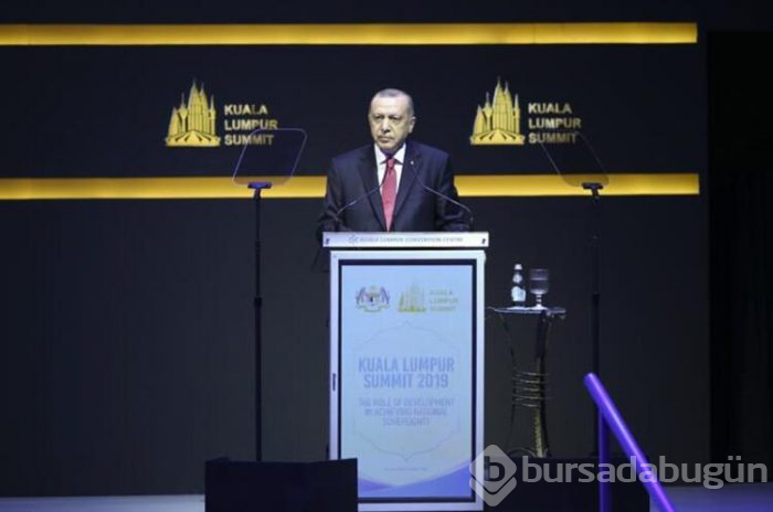 Cumhurbaşkanı Erdoğan, Kuala Lumpur Zirvesi'nde konuştu!