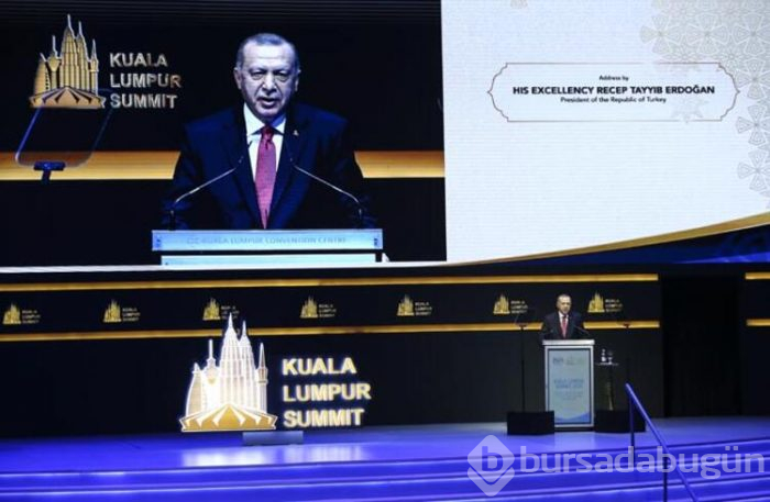 Cumhurbaşkanı Erdoğan, Kuala Lumpur Zirvesi'nde konuştu!