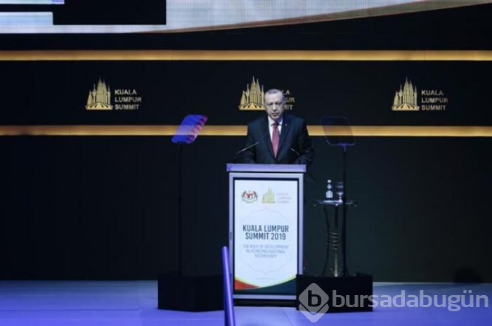 Cumhurbaşkanı Erdoğan, Kuala Lumpur Zirvesi'nde konuştu!