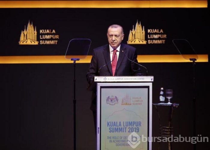 Cumhurbaşkanı Erdoğan, Kuala Lumpur Zirvesi'nde konuştu!