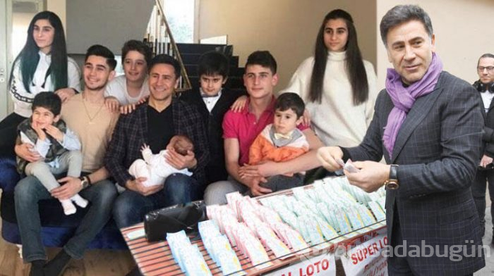 Çocukları için piyango bileti aldı!