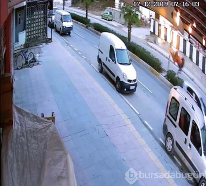 Metrelerce havaya fırladı! 