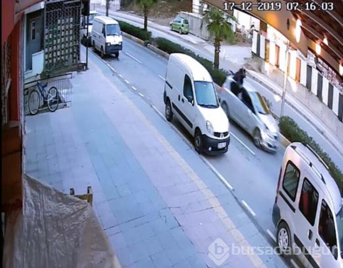 Metrelerce havaya fırladı! 