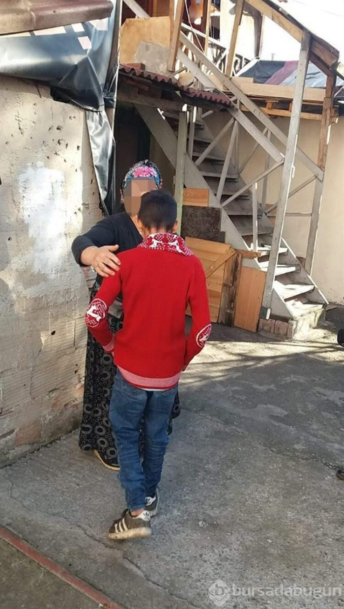 Babaannesi iz sürdü, polis kurtardı!