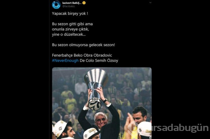 "Bu şekilde devam etmemiz imkansız"