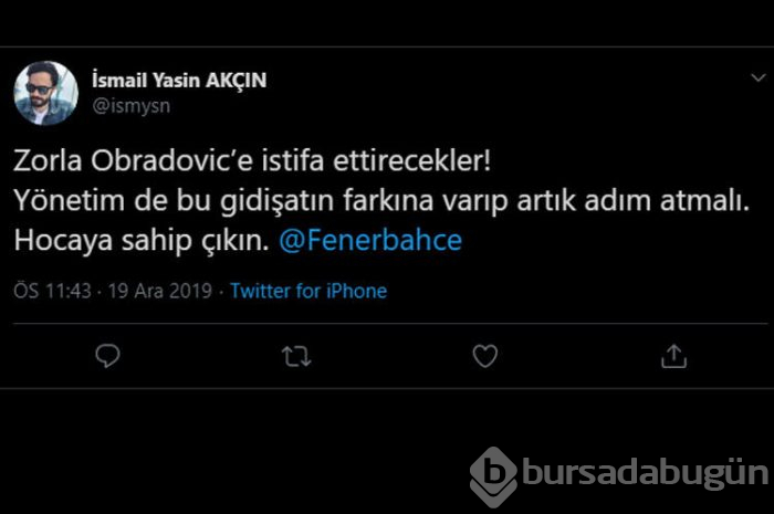 "Bu şekilde devam etmemiz imkansız"