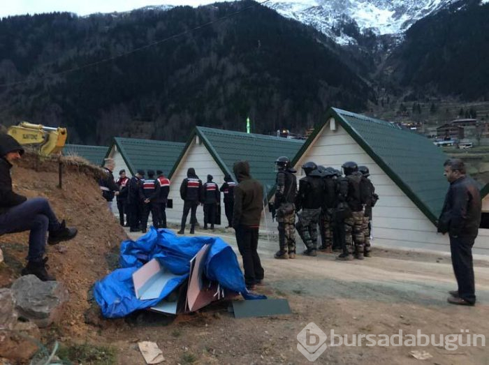 Uzungöl'de gerginlik!