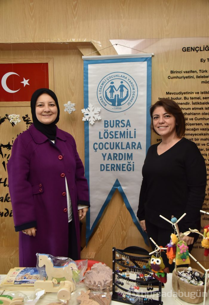 Bursalı miniklerden Löder'e destek   