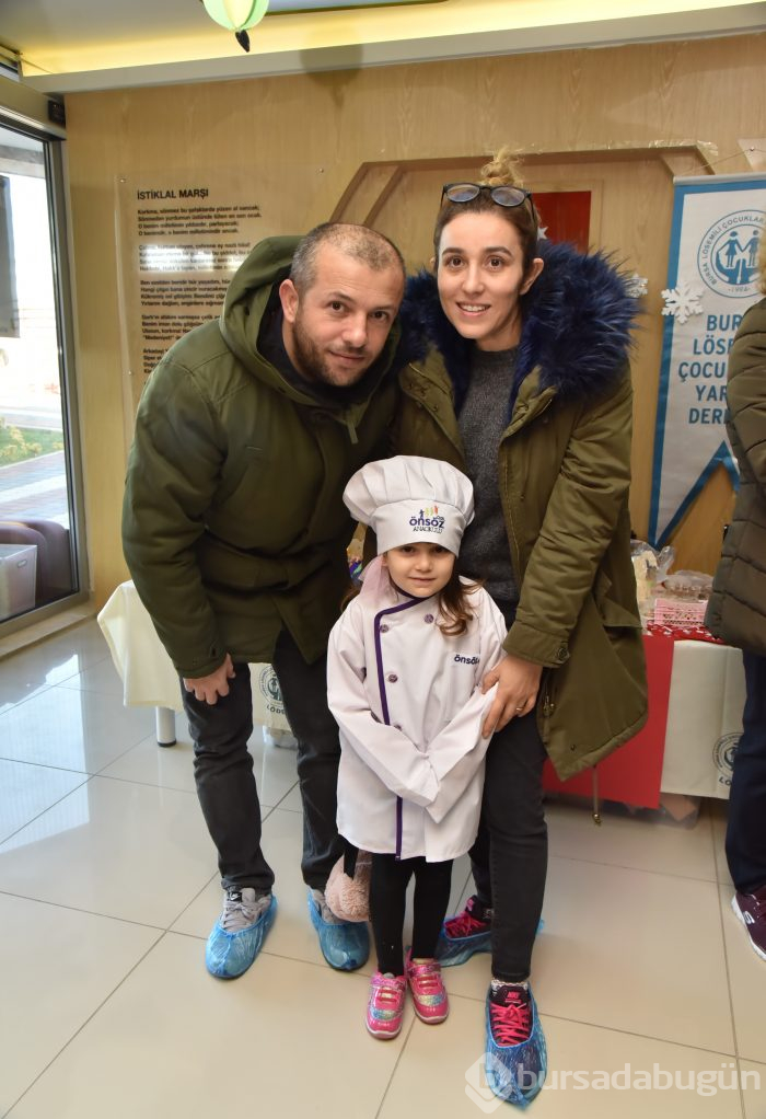 Bursalı miniklerden Löder'e destek   