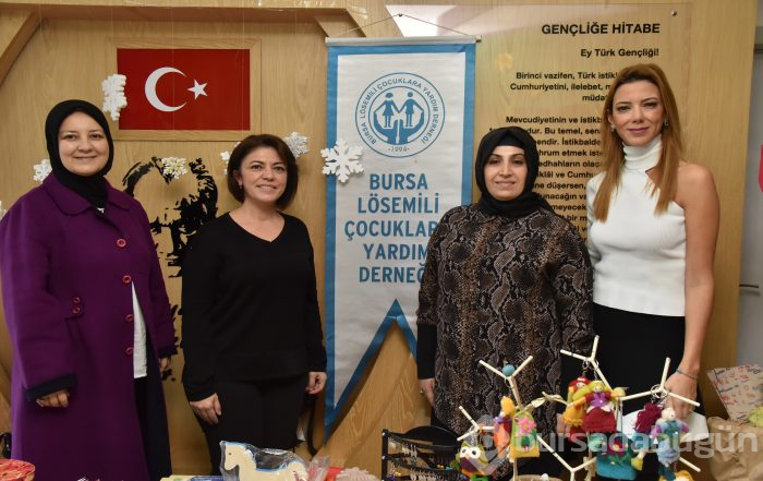 Bursalı miniklerden Löder'e destek   