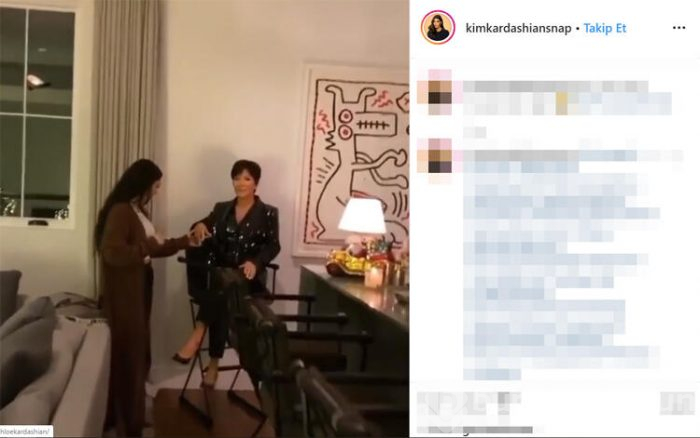Kendini oturma odası süsü yaptı