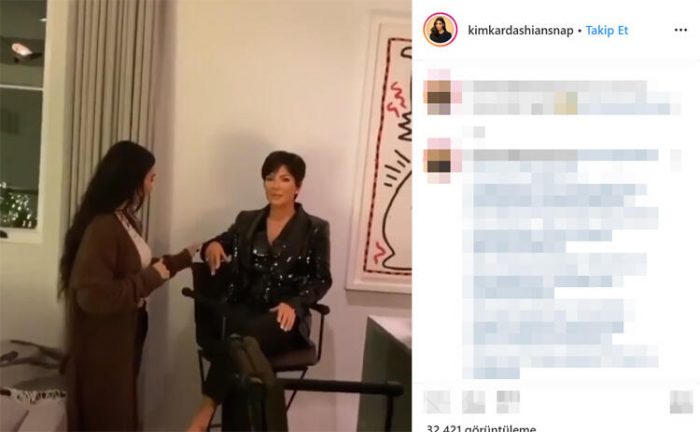 Kendini oturma odası süsü yaptı