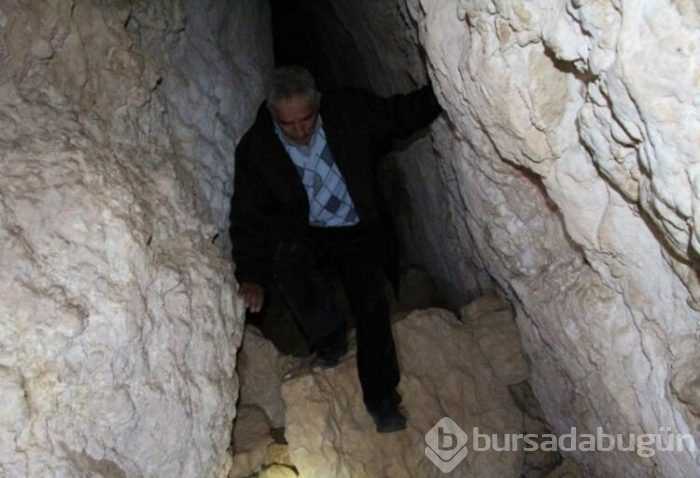 Doğal oluşumlu sarnıç ve mağaralar dikkat çekiyor