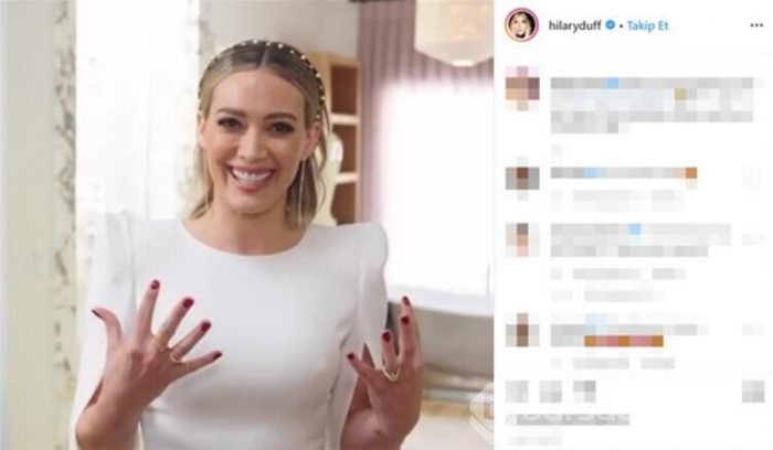 Hilary Duff ikinci kez dünya evine girdi
