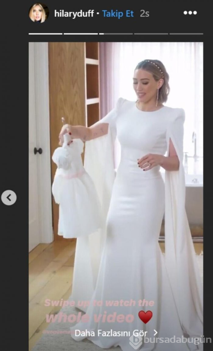 Hilary Duff ikinci kez dünya evine girdi