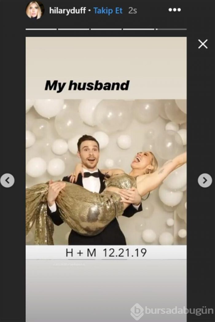 Hilary Duff ikinci kez dünya evine girdi