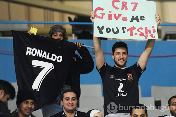 Ronaldo'dan skandal hareket!