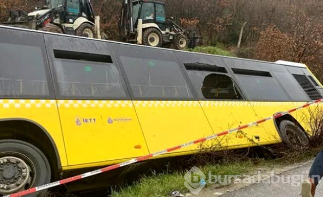 Çekmeköy'deki otobüs kazasında 1 kişi hayatını kaybetti