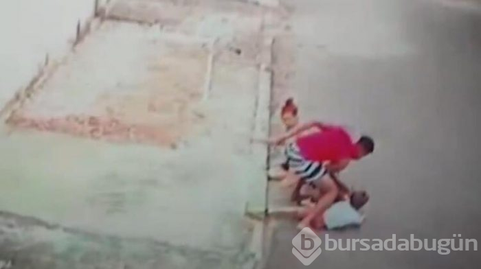 Küçük çocuğu böyle kurtardı