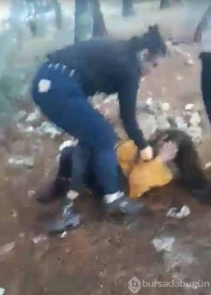 Liseli kıza ormanda dehşeti yaşattılar!