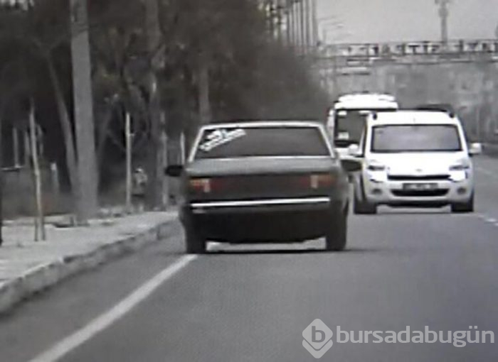 Drift yapan sürücüye 15 bin lira ceza