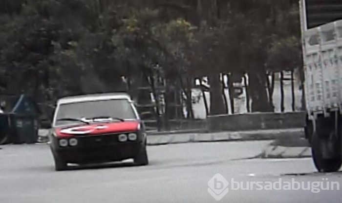 Drift yapan sürücüye 15 bin lira ceza