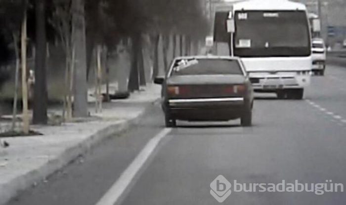 Drift yapan sürücüye 15 bin lira ceza